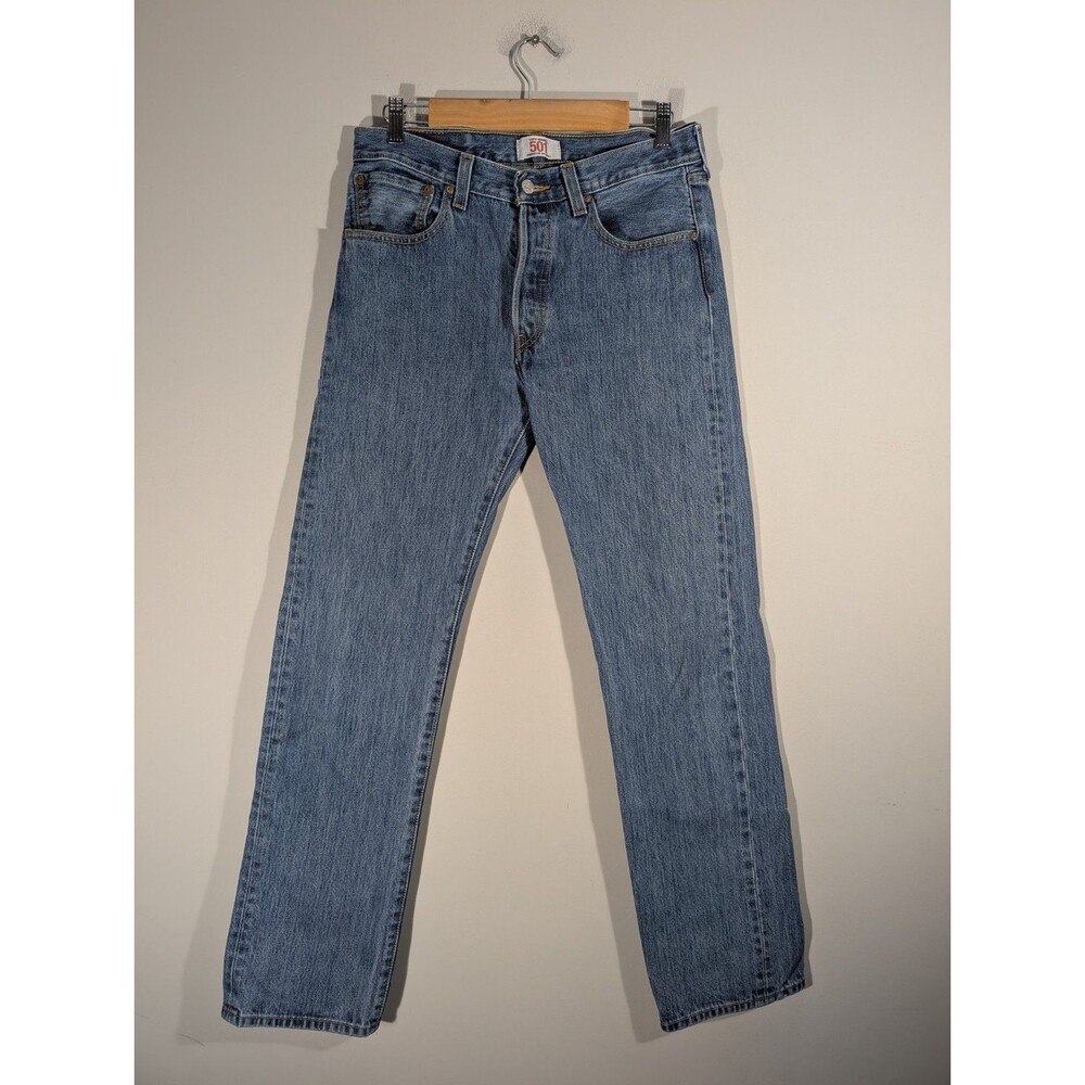 Levi's 501 XX Men's Straight Leg Button Fly Classic Jeans Sz 32 Vintage Western